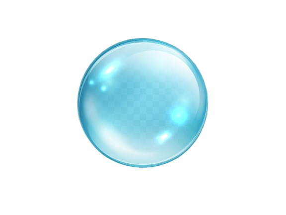 blue bubble